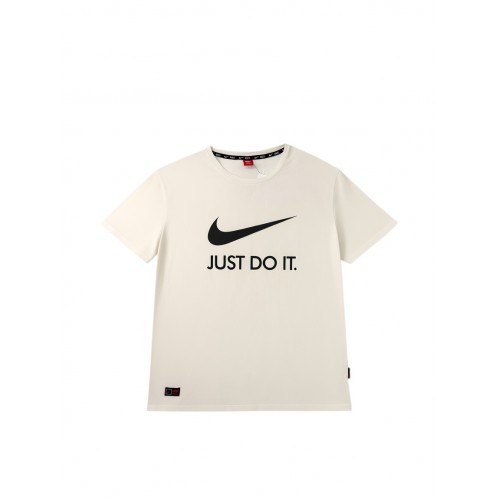 Nike Sportswear Just Do It Logo T-Shirt White